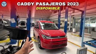 CADDY Pasajeros 2023 Rojo cereza  Disponible [upl. by Vena]