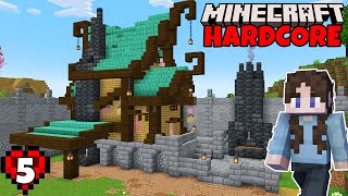 Transforming a Blacksmith in HARDCORE Minecraft  Ep5 [upl. by Audun]