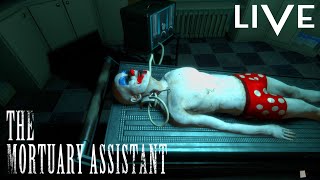 LIVE The Mortuary Assistant Day Eight Goin Demon Hunting [upl. by Ahsilem559]