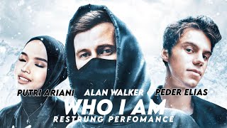 Alan Walker Putri Ariani amp Peder Elias  Who I Am  Restrung Perfomance   Lyrics [upl. by Tini]