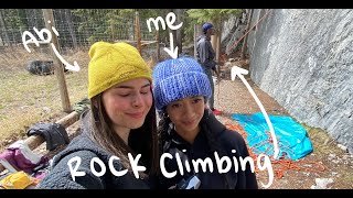 what outdoor rock climbing is really like [upl. by Soutor]