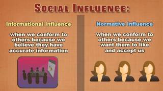 Social Influence Conformity and the Normative Influence [upl. by Annehsat]