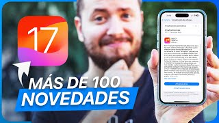 iOS 17 review  TODAS las NUEVAS FUNCIONES y cambios para tu iPhone [upl. by Maze733]