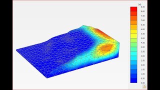 Plaxis 3D slope staibility [upl. by Eaner]