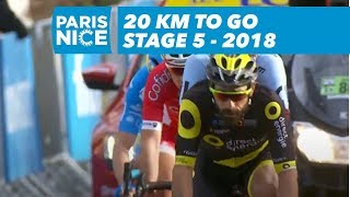 20 kilometers to go  Stage 5  ParisNice 2018 [upl. by Winna]