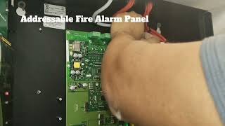 siemens fire alarm system installation [upl. by Helfant]