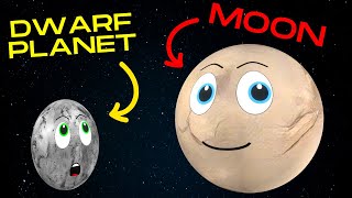 Do Dwarf Planets have moons  Space for Kids  Solar System Planets  Kids Video [upl. by Kaufmann100]