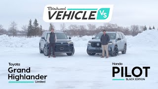 Honda Pilot Black Edition VS Toyota Grand Highlander Limited [upl. by Aiselad]