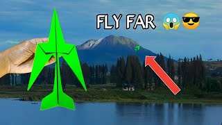 Best Paper Airplanes for Long Distances Origami Tutorial [upl. by Ahsiat]