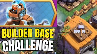 Easily 3 Star The Builder Base of the North Challenge Using Judo Sloth Method after Many Tries [upl. by Murton]