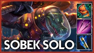 THIS SUPPORT STARTER BREAKS SOBEK SOLO  GM SPL Solo Ranked Conquest [upl. by Enel]