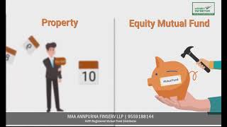 Mutual funds Vs Property  Mutual funds [upl. by Aihtenyc]