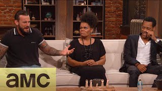 CM Punk shoots on the talking dead [upl. by Esiralc]