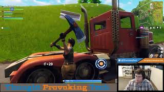 Fortnite Gameplay using Paperspace and Parsec Cloud Gaming [upl. by Aronaele775]