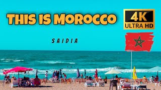 THIS IS SAÏDIA BEACH MOROCCO 🇲🇦💎مدينة السعيدية [upl. by Volotta]