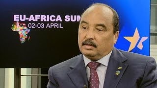 Mauritanian President Europe must see Africa in a new light [upl. by Gilges141]