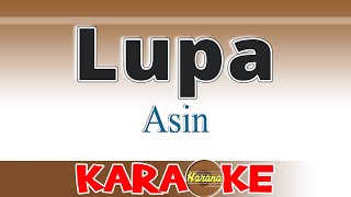 LUPA  Asin KARAOKE [upl. by Anetta]