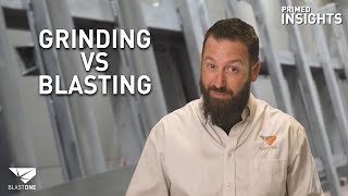 The Difference Between Grinding VS Blasting [upl. by Wartow]