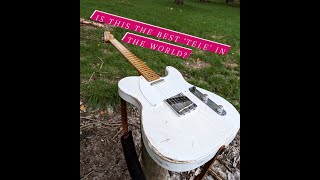 The BEST TELE in the WORLD Ken McNally Custom Guitars vintage inspired Tele build [upl. by Kitty]