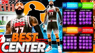 NBA 2K22  The Best VERSATILE PAINT BEAST Center Build My REBIRTH Build For Rec  iPodKingCarter [upl. by Oicnedif]