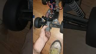 Rustler 2wd on 3s FIRST TIME EVER hobbywing rustler 2wd Traxxas [upl. by Doowle]