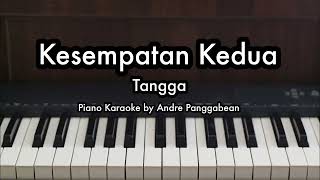 Kesempatan Kedua  Tangga  Piano Karaoke by Andre Panggabean [upl. by Bay]