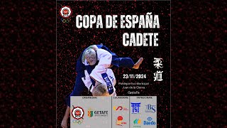 COPA DE ESPAÑA CADETE GETAFE 2024  TATAMI 4 [upl. by Lessig]