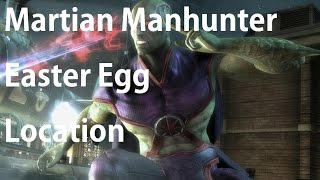 Batman Arkham Knight Martian Manhunter Easter Egg [upl. by Sivle54]