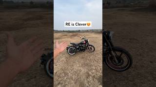 RE is Clever😍 ft Royal Enfield Goan Classic 350 [upl. by Rombert]