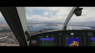 MSFS 2020  HONOLULU LANDING  KODIAK 100  GOOGLE MAPS PRO  REX ATMOS [upl. by Calista903]