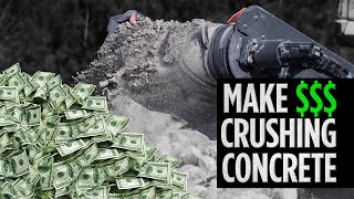 How to PROFIT from Crushed Concrete  A Complete Howto Guide [upl. by Morganica]