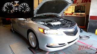 TOV Dyno Test 2014 Acura RLX Advance [upl. by Ash218]