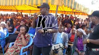 KANA MBOVI MALUINI MWEENE AT PATRICK MWANZA NDELA BOYZ BAND BURIAL [upl. by Brod716]