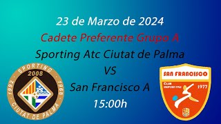 Cadete Atc vs San Francisco A [upl. by Hettie]