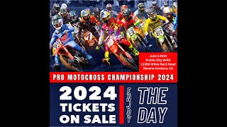 Hangtown Pro Motocross 2024 RND 2 Live Timing motocross [upl. by Noelc]