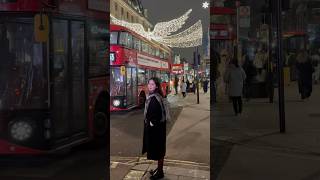 London’s first Christmas Lights 🧑‍🎄🎄  Regent Street Christmas Lights 2024 shorts [upl. by Kurt]