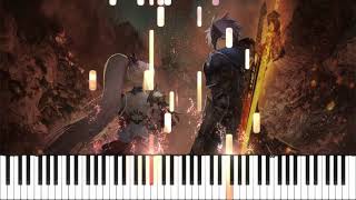 Tales of Arise Piano Cover Hello Again Opening Theme Two NO spoil [upl. by Rhyner]