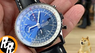 Breitling Navitimer 41mm Blue [upl. by Kyrstin]