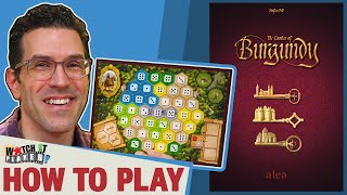 The Castles Of Burgundy  How To Play [upl. by Siurad]