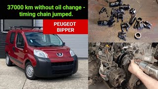 Рegeout bipper 13 hdi 37000km without oil change consequences [upl. by Alyce]