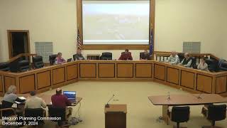 City of Mequon Planning Commission 1222024 [upl. by Neural]