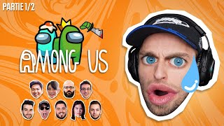 Among Us Partie 12  Rediffusion Squeezie du 0305 [upl. by Rayle]