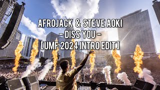 Afroki  Diss You Afrojack Ultra Miami 2024 Intro Edit [upl. by Gadmon]