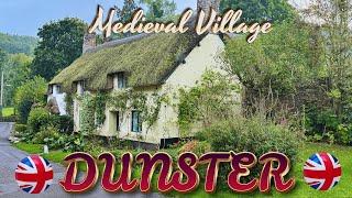 VISITED UK OLDEST MEDEVIAL VILLAGE 🇬🇧  DUNSTER MEDIEVAL VILLAGE  SOMERSET [upl. by Sharline]