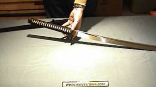 Cold Steel Warrior Series Chisa Katana Sword Model 88BCK [upl. by Loux]