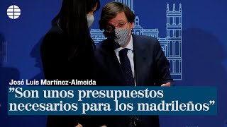 Almeida quotson unos presupuestos necesarios para los madrileñosquot [upl. by Bethesda]