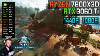 Ark Survival Ascended  RTX 3060 Ti  1080p 1440p [upl. by Allain406]