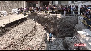 Templo al dios Ehécatl y una cancha ritual los nuevos regalos del Templo Mayor [upl. by Nauqram280]