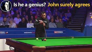 Frame 16 ‒ Proud of Himself  Ronnie OSullivan vs John Higgins  2022 World Snooker Championship SF [upl. by Dare]