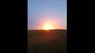 Shockwave hits bystanders after Antares rocket explodes [upl. by Ulah]